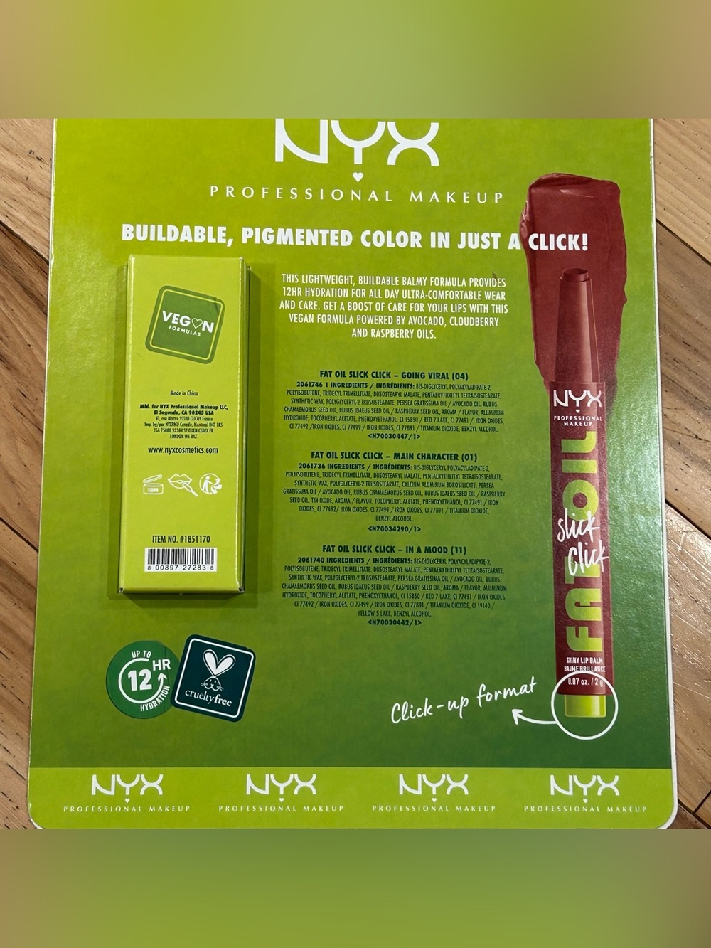 NEW NYX Fat Oil Slick Click Trio Kit - Going Viral, Main Character & In A Mood - Picture 2 of 2